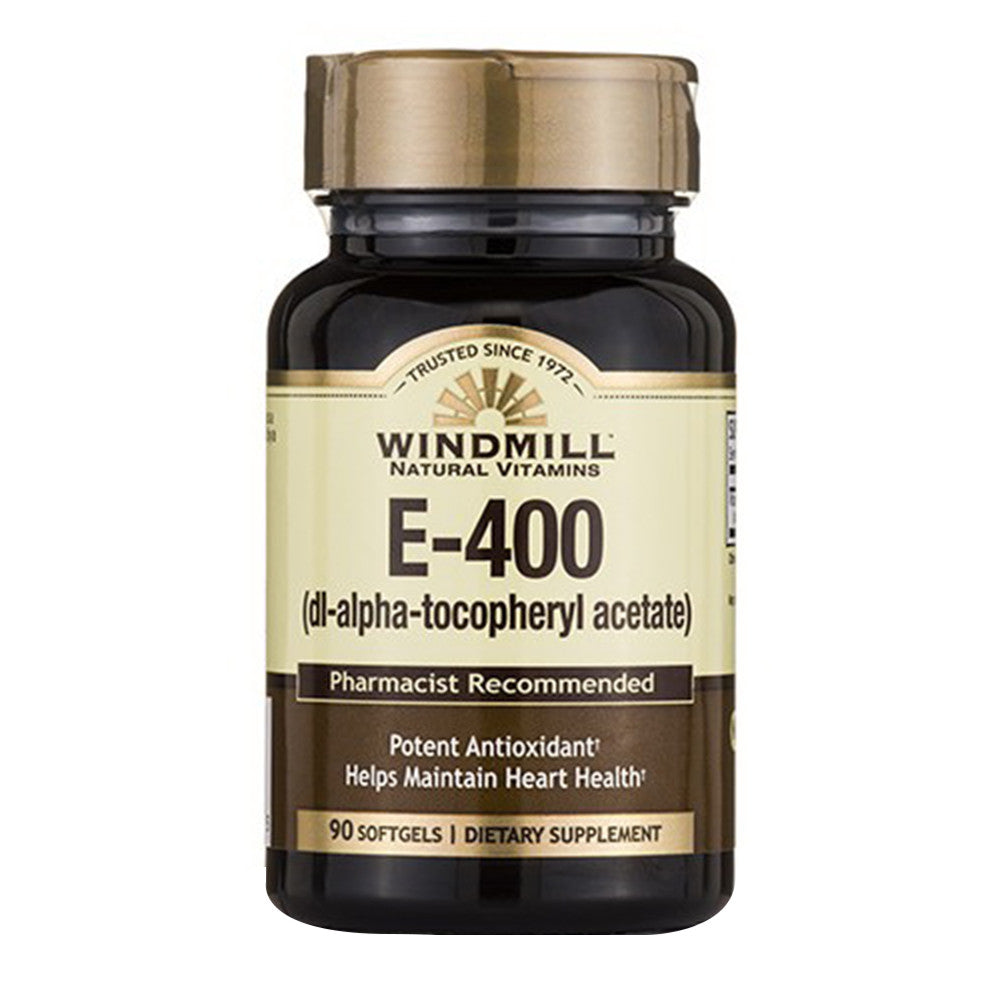 Windmill Vitamin E 400 Iu Synthetic Softgels, 90 Ea